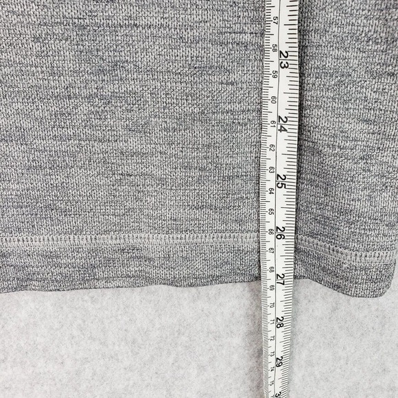 Lands End Sport Active T-Shirt Top Short Sleeve Gray Womens Size Medium - Picture 10 of 10